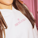 Classic Puff Hoodie in Pink Opal