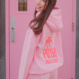Classic Puff Hoodie in Pink