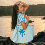 Dream Tote in Seabreeze (Reversible)