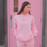 Classic Puff Hoodie in Pink