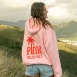 Classic Puff Hoodie in Pink