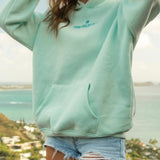 Classic Puff Hoodie in Mint Breeze