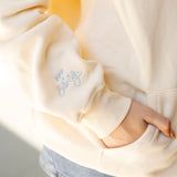 "Live in the Moment" Hoodie in Sand