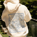 "Live in the Moment" Hoodie in Sand