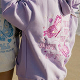 "To Live For the Hope of it All" Hoodie in Lilac