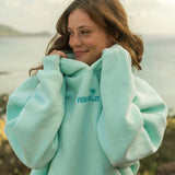 Classic Puff Hoodie in Mint Breeze