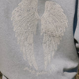 "Lacy" Hoodie in Sky Grey