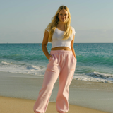 "Puff" Sweatpants in Pink