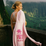 Classic Puff Hoodie, adjustable drawstring hood and pocket, in Blush - coastal preppy aesthetic beach style by Pink Palm Puff
